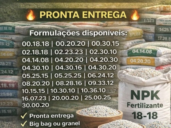 ADUBOS E FERTILIZANTES PARA ALTA PRODUTIVIDADE