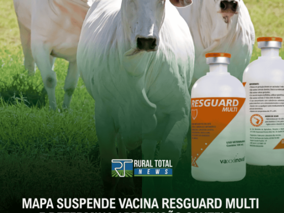 MAPA SUSPENDE VACINA RESGUARD MULTI E DETERMINA APREENSÃO CAUTELAR DE LOTES