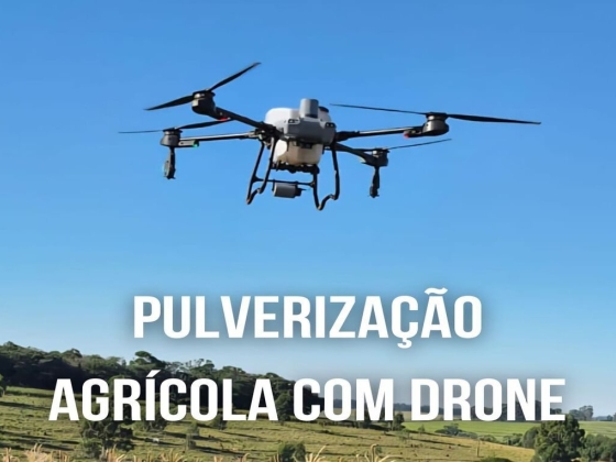 Pulverização Agrícola com Drone – Mais Precisão e Economia no Campo