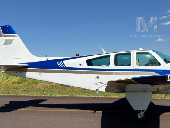 Bonanza F33A 1991 FULL IFR | Aviônica Garmin Completa, Interior Novo e Baixas Horas